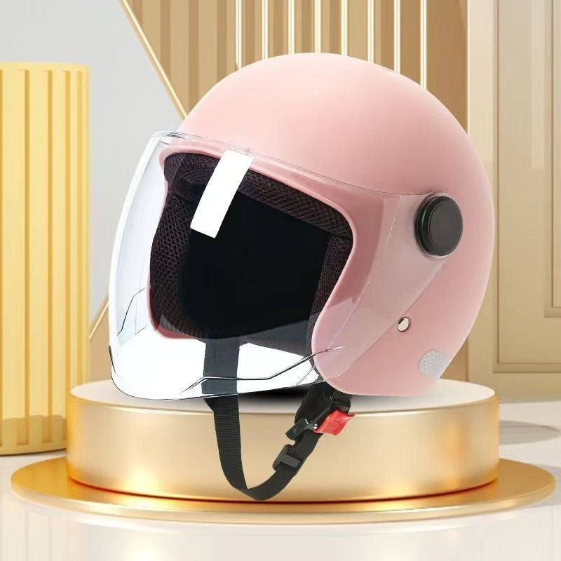 WoStylish Motorradhelm Brehn