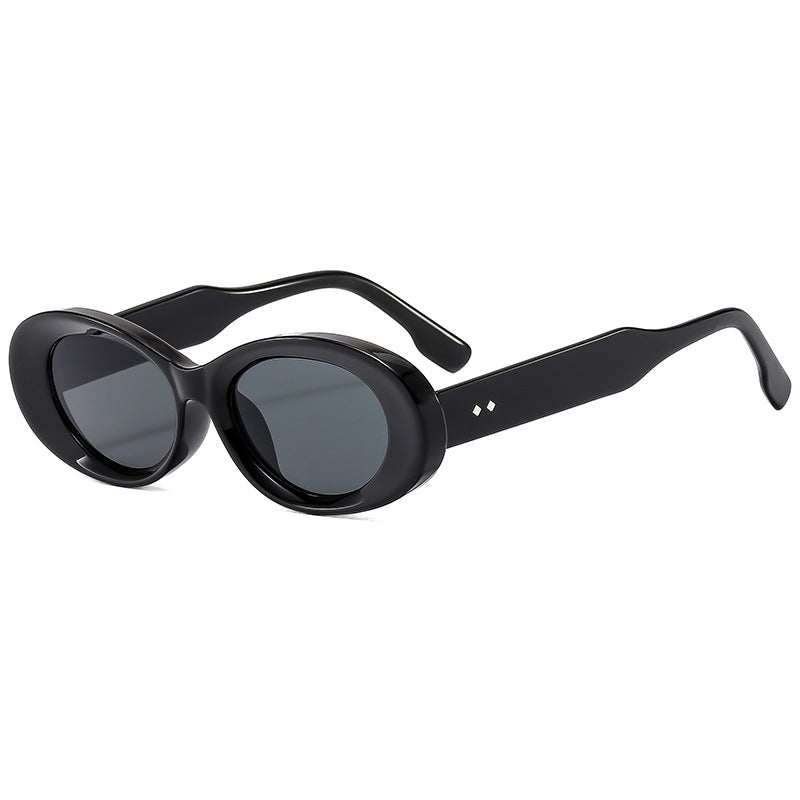 Damen Retro-inspirierte Sonnenbrille im eleganten Ovaldesign Brehn