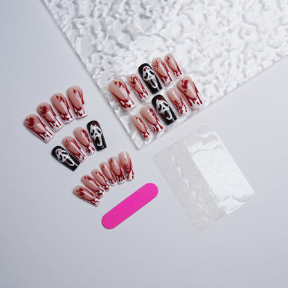Kreatives Halloween Kunstnagelset Brehn