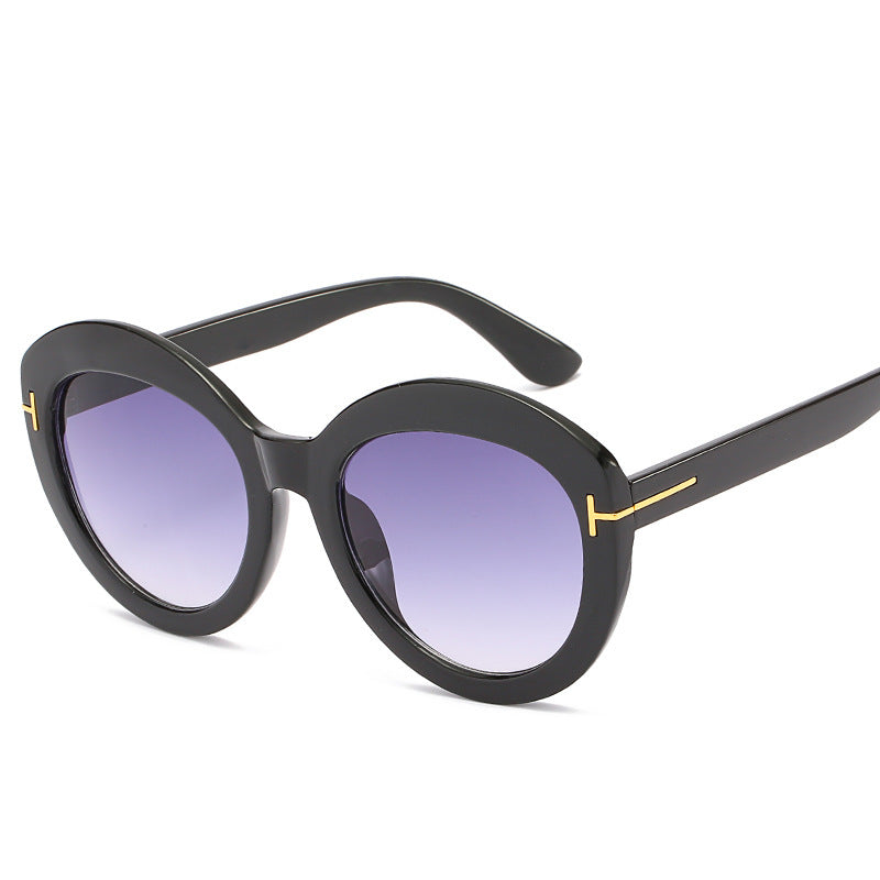 Oversized Gradient Lens Sonnenbrille Brehn
