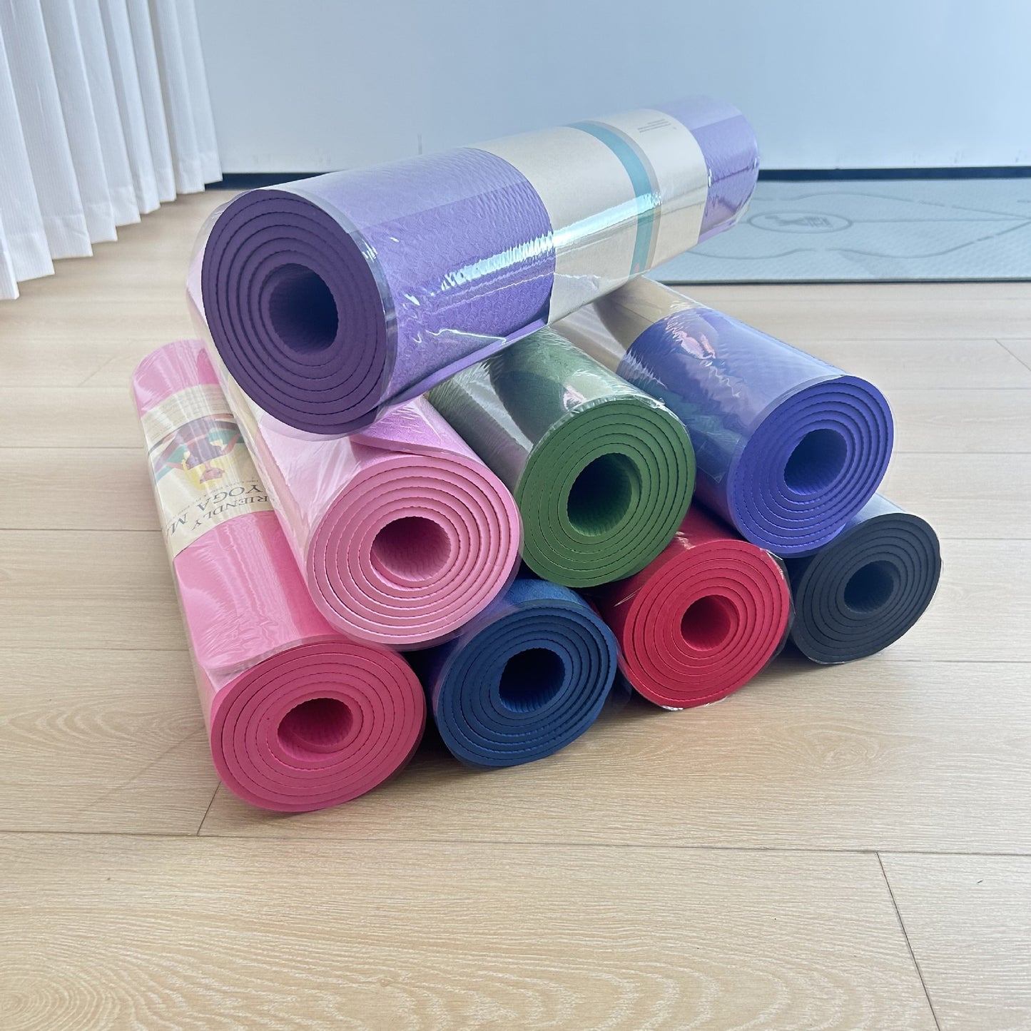 Premium Yoga-Matte mit Rutschfester Oberfläche und Tragegurt Brehn