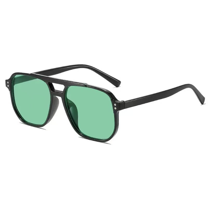 Stylische Quadratische Rahmen Sonnenbrille Brehn