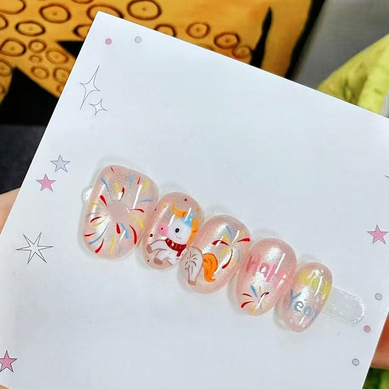 Künstlerisches Ombre Glitter Nagelkunst Set Brehn