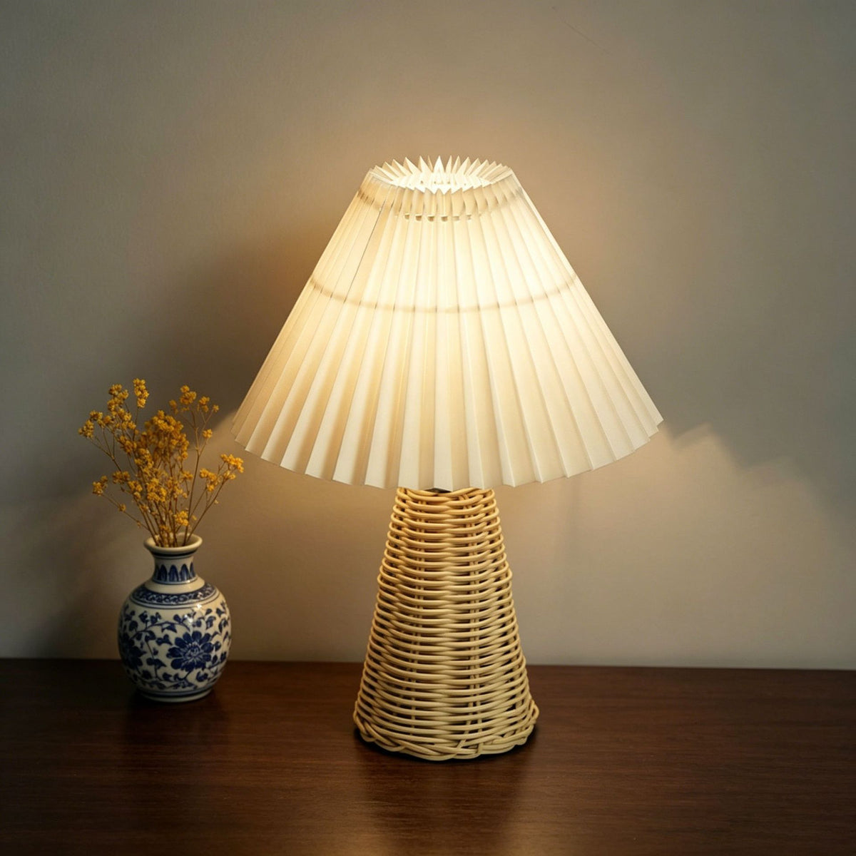 Dekorative Tischlampe