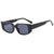 Damen Sonnenbrille mit stilvollem quadratischen Rahmen Brehn