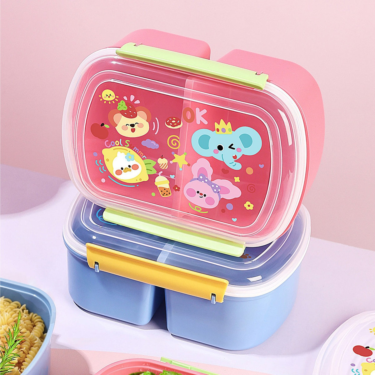 Fun-Themen Multi-Abteil Bento-Box