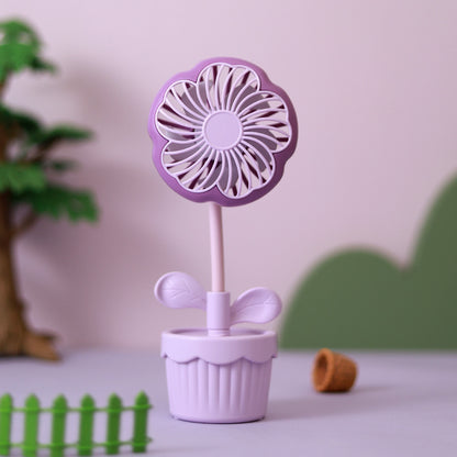 Damen Tischventilator im Blüten-Design Brehn