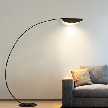 Moderne Bogen-LED-Stehlampe mit einstellbarer Helligkeit