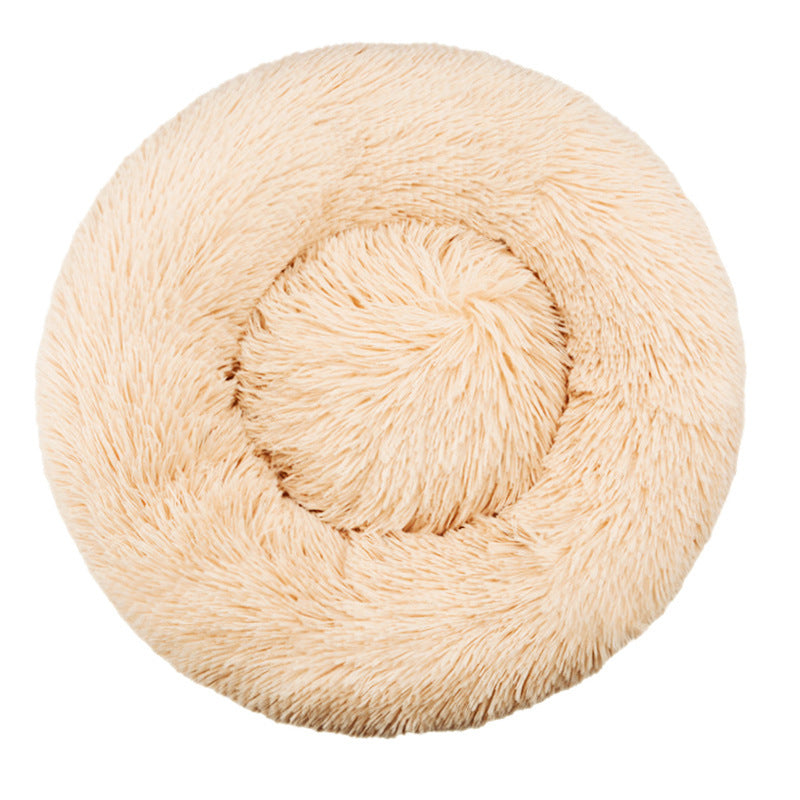 Rundes Plüsch Nest Hundebett