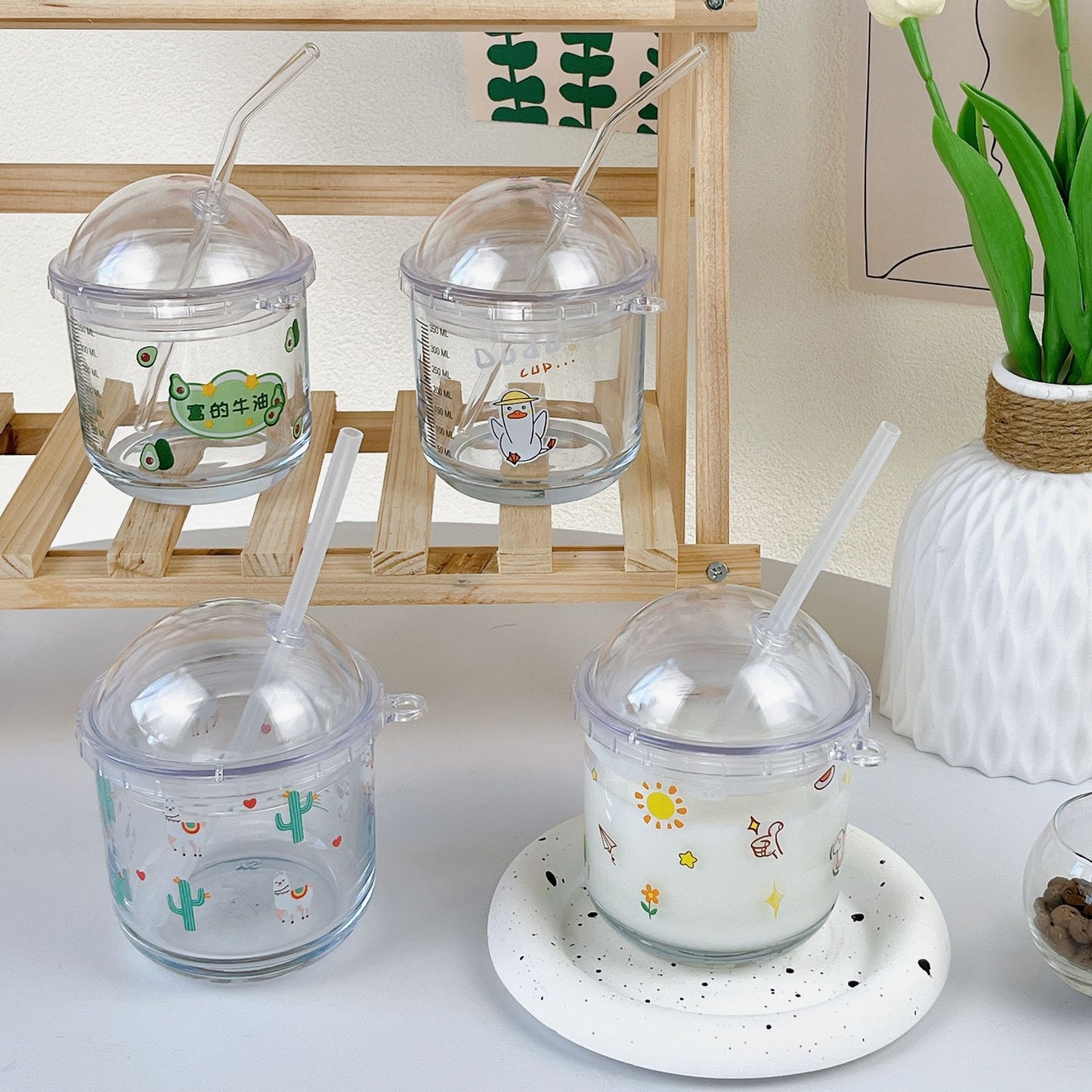 Unisex Trinkbecher mit dekorativem Tierdesign Brehn