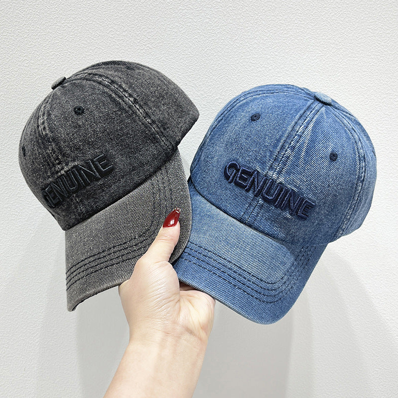 Herren Denim Baseballcap Brehn