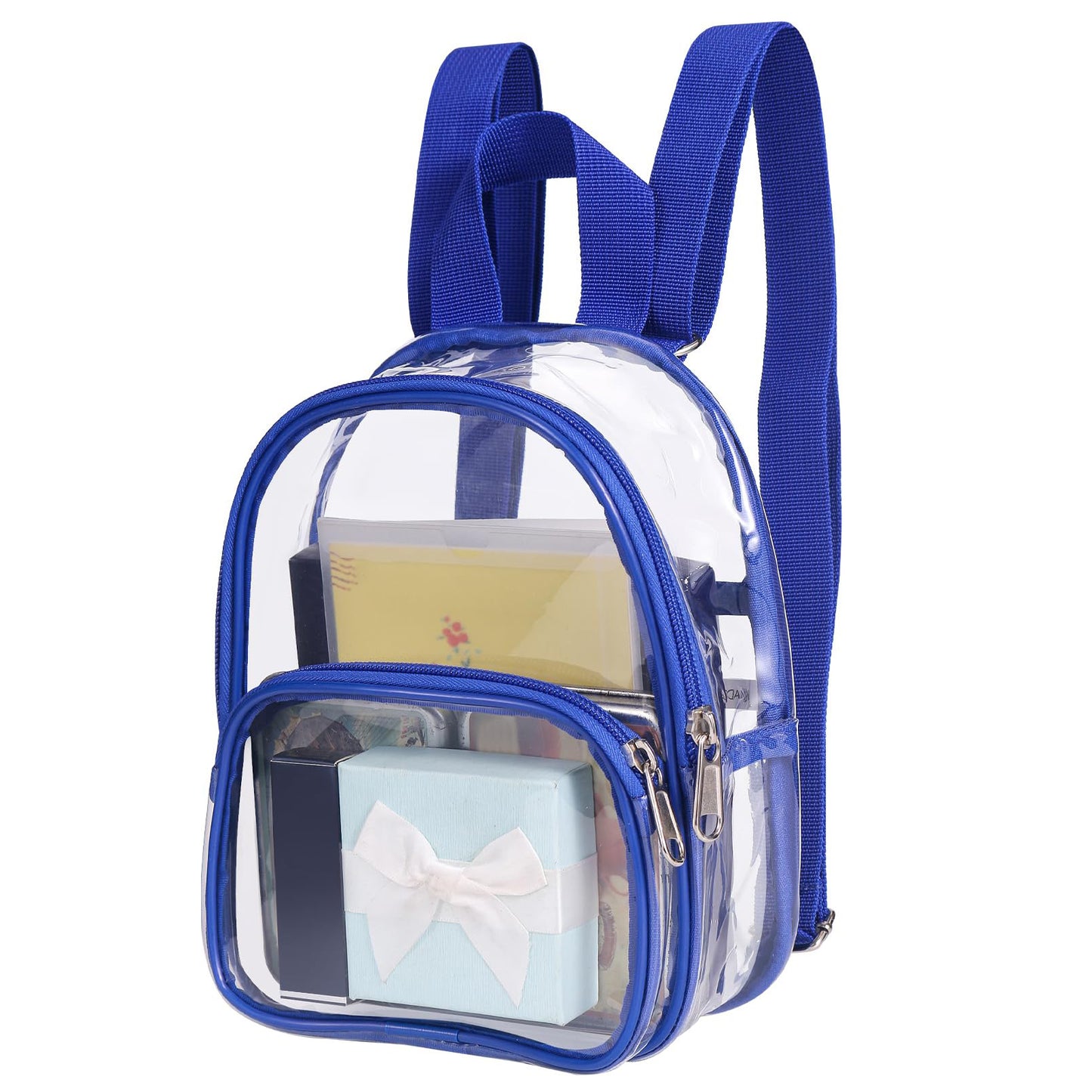 Unisex durchsichtiger Rucksack mit mehreren Fächern Brehn