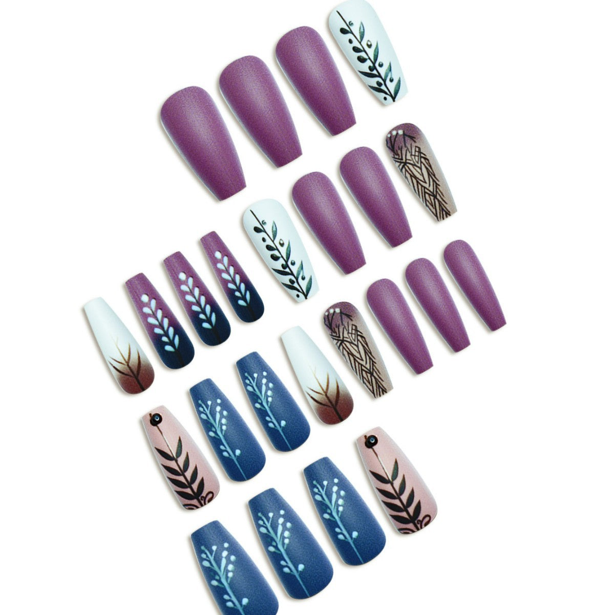 Botanisches Nagelkunstdesign Brehn