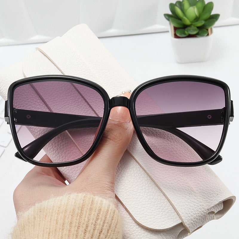 Damen elegante Oversized-Sonnenbrille im modernen Design Brehn