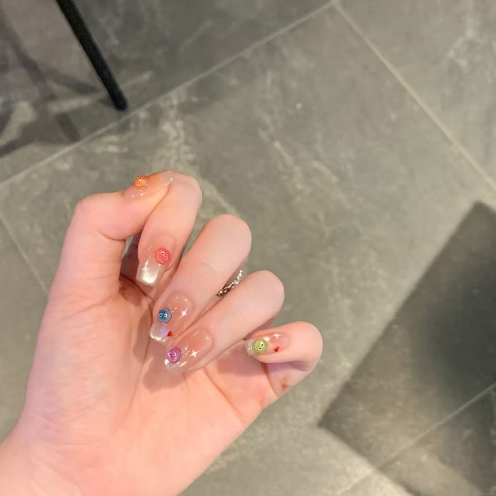 Verspielte Kunst Nagelspitzen