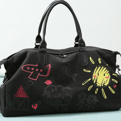 Künstlerischer Druck Reise Duffle Bag Brehn