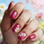 Kunstnägel mit Floralen Motiven Brehn