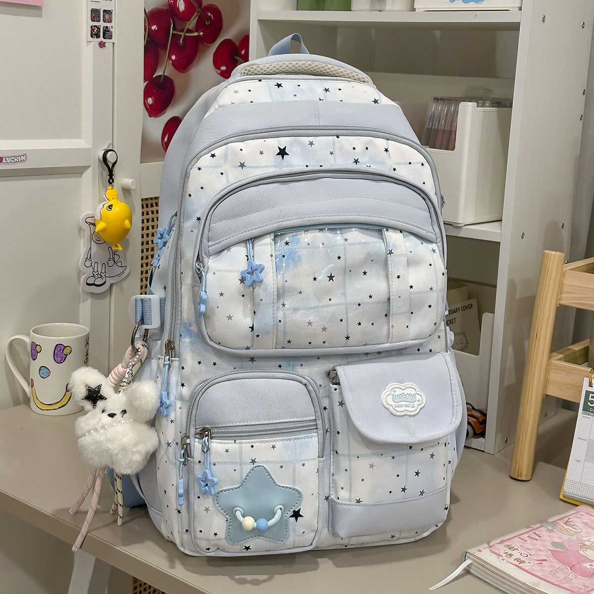Stylischer Multifunktions-Schulrucksack Brehn