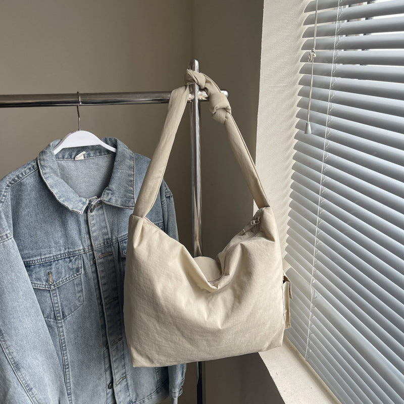 Knoten-Handgriff Canvas Tasche Brehn