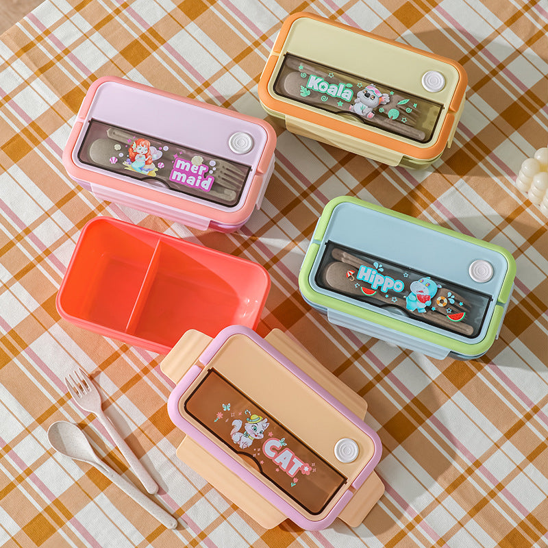 Verspielte Tier-Themen Bento Lunchbox