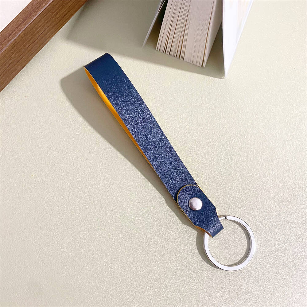 Premium Leder Schlüsselanhänger Halter Brehn
