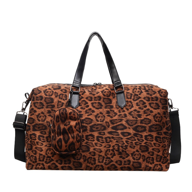Wochenend-Reisetasche Im Modischen Leopardenmuster Brehn