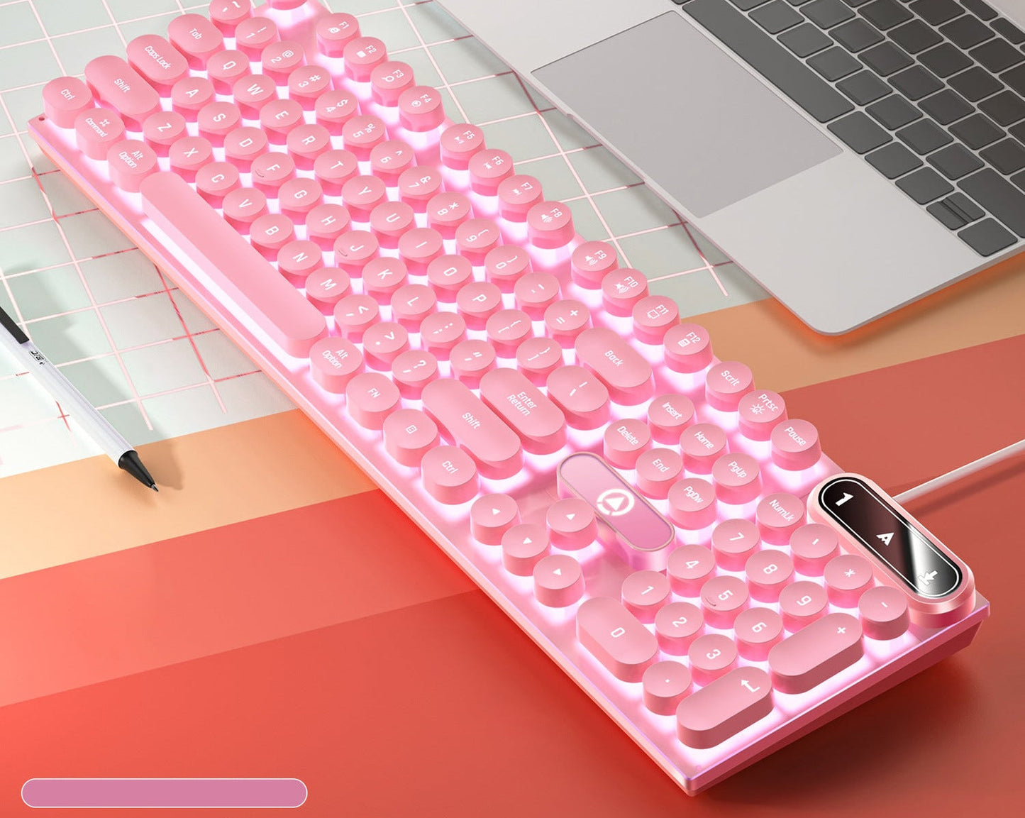 Retro Mechanische Tastatur Brehn