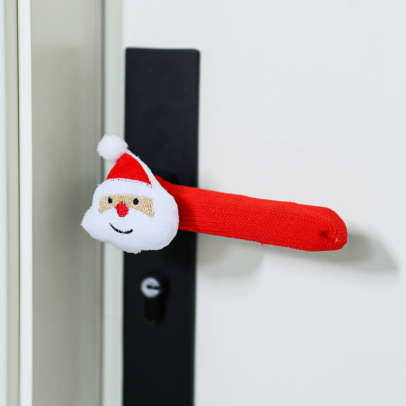 Türgriffschmuck mit Weihnachtsmann Brehn