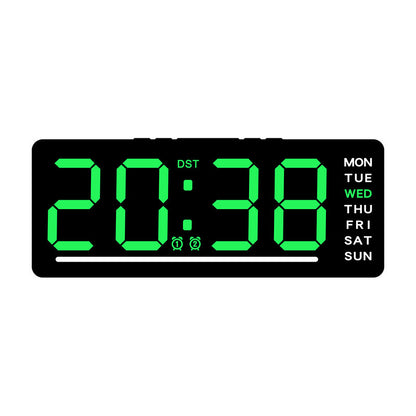 Digitaler Led Wecker mit Großem, Klaren Display und Mehreren Alarmfunktionen Brehn