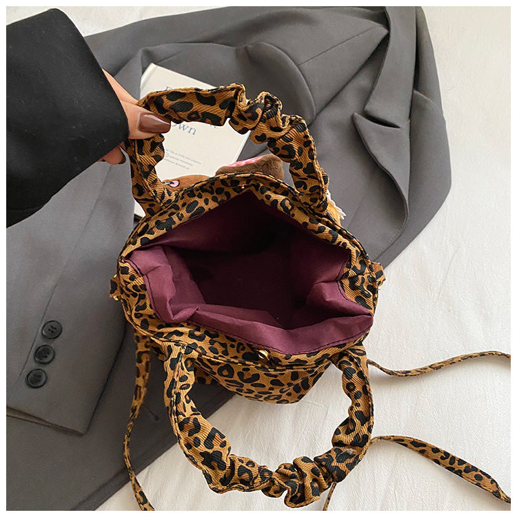 Niedliche Plüsch-Charakter-Handtasche