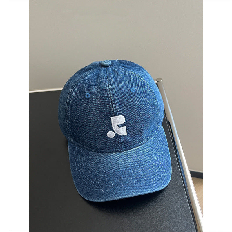 Damen Denim Verstellbare Baseballmütze Brehn