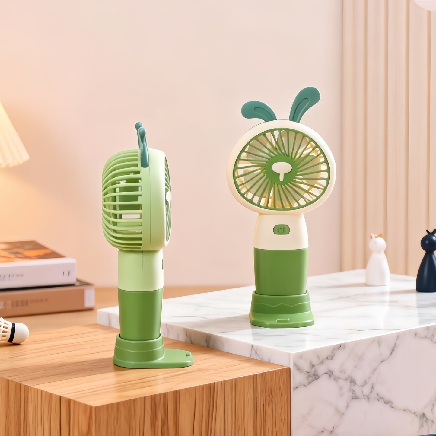 Damen Tragbarer Handventilator mit niedlichem Tierdesign Brehn