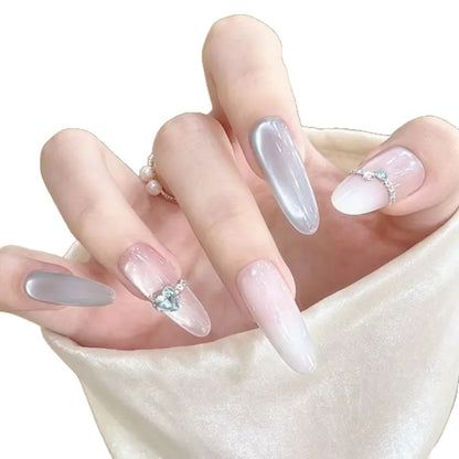 Künstlerische Lange Stiletto Nagelverlängerungen