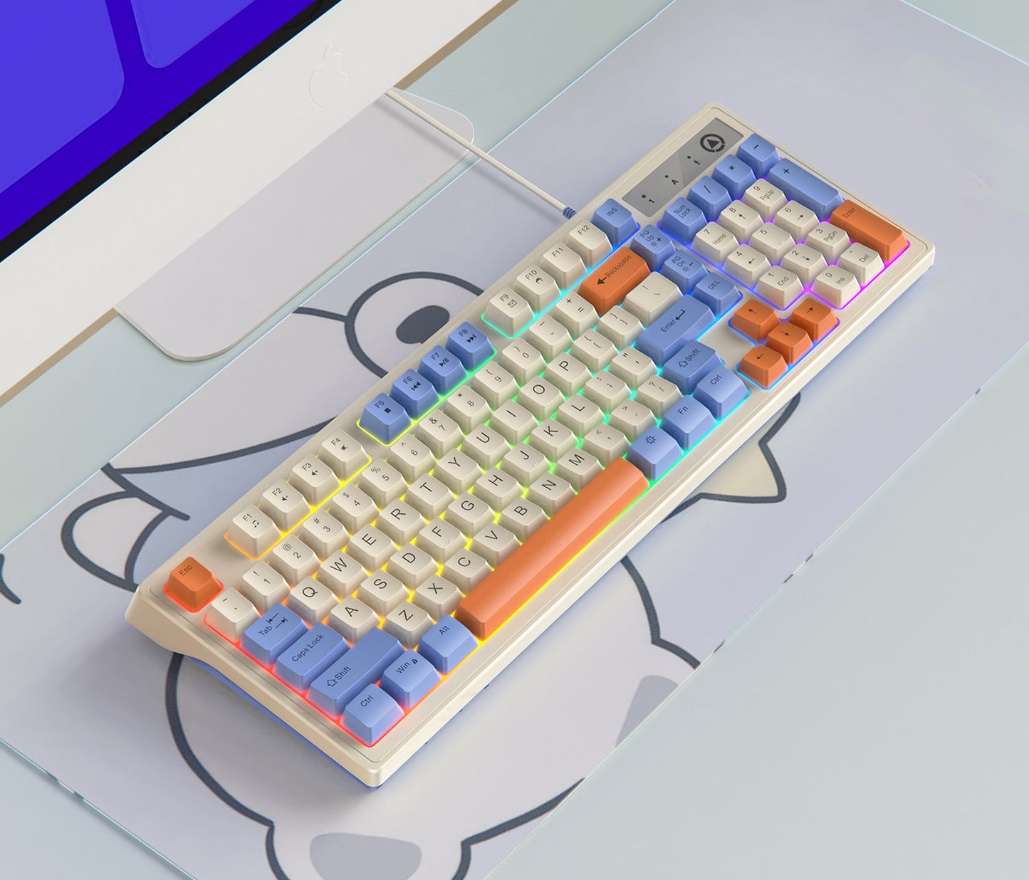 Mechanische Gaming-Tastatur Brehn