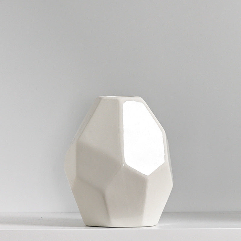 Geometrische Moderne Keramische Vase Brehn