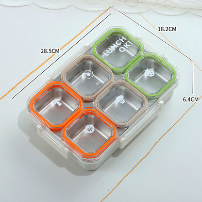 Multi-Compartment Lebensmittelorganisator