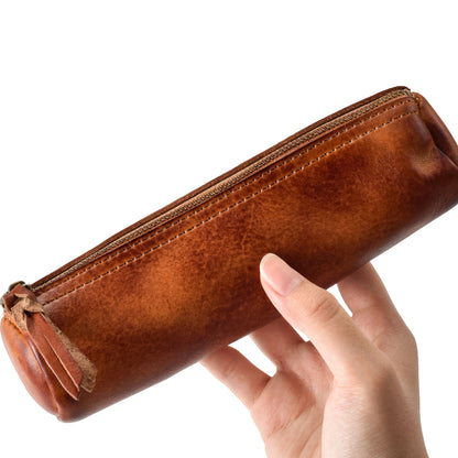 Leder Bleistiftetui