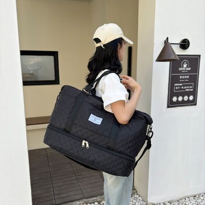 Stilvolle gesteppt Reis-Duffle Brehn
