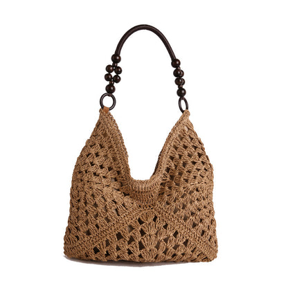 WoChic Boho Häkelhandtasche Brehn