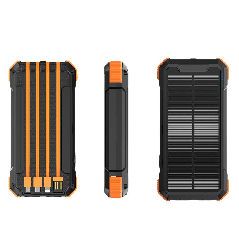 Solarbetriebene Powerbank Brehn