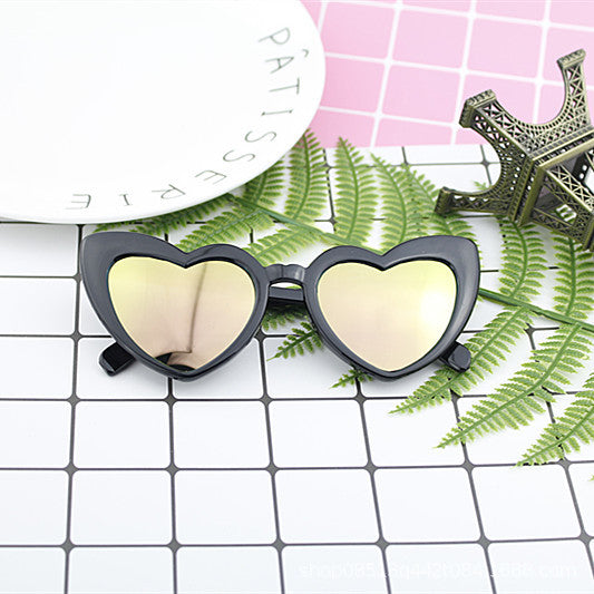 Damen Herzförmige Sonnenbrille mit hochwertigem UV-Schutz und stylischem Design Brehn