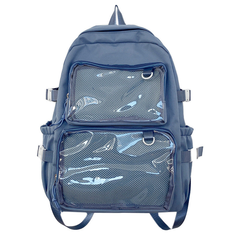 Mehrzweck-Transparenter Netz-Schul-Rucksack