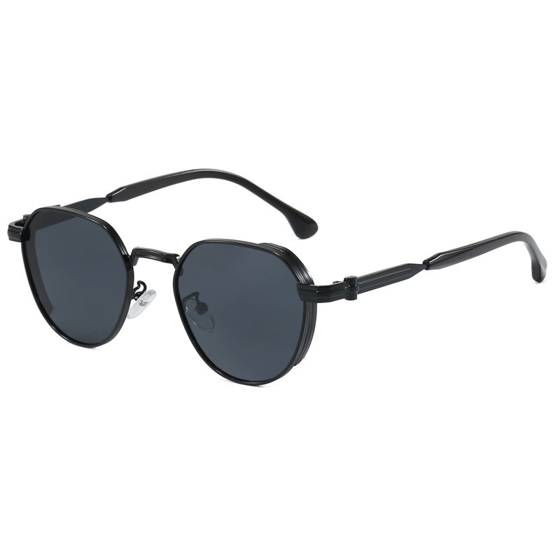 Damen geometrische Sonnenbrille im modernen Design Brehn