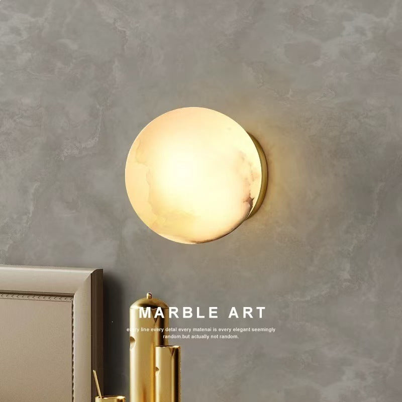 Dekorative Marmor Wandlampe