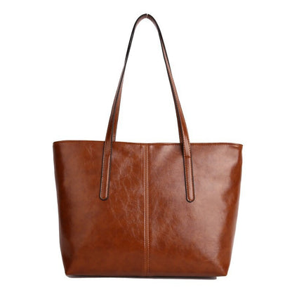 Moderner Leder Tote Bag