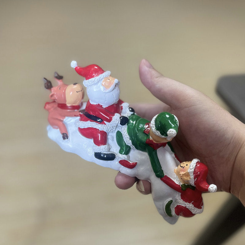 Weihnachtsmann-Dekorationsfigur Brehn