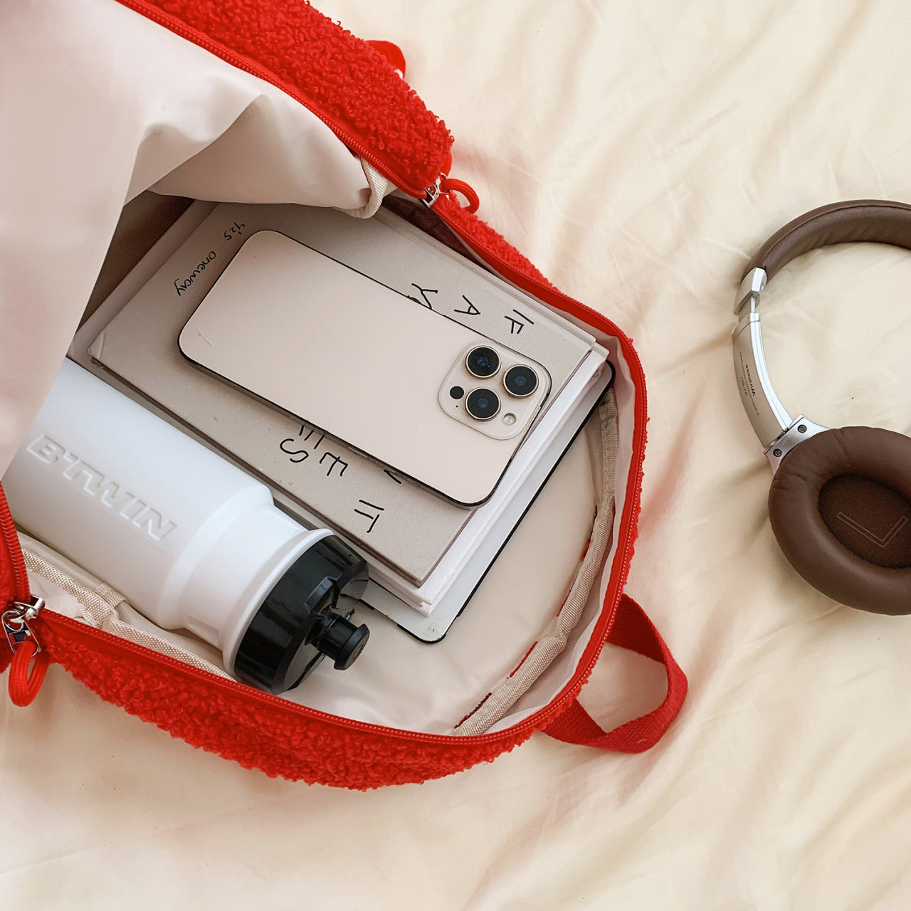 Plüsch-Apfel-Rucksack mit Tierischem Charme Brehn