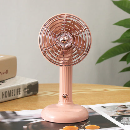 Damen Tragbarer Tischventilator mit flexiblem Neigungsmechanismus Brehn