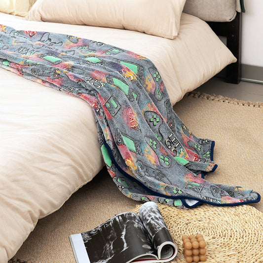 Damen Kuscheldecke mit Gaming-Motiv Brehn