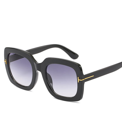 Oversized Mode Sonnenbrille mit verlaufenden Gläsern Brehn